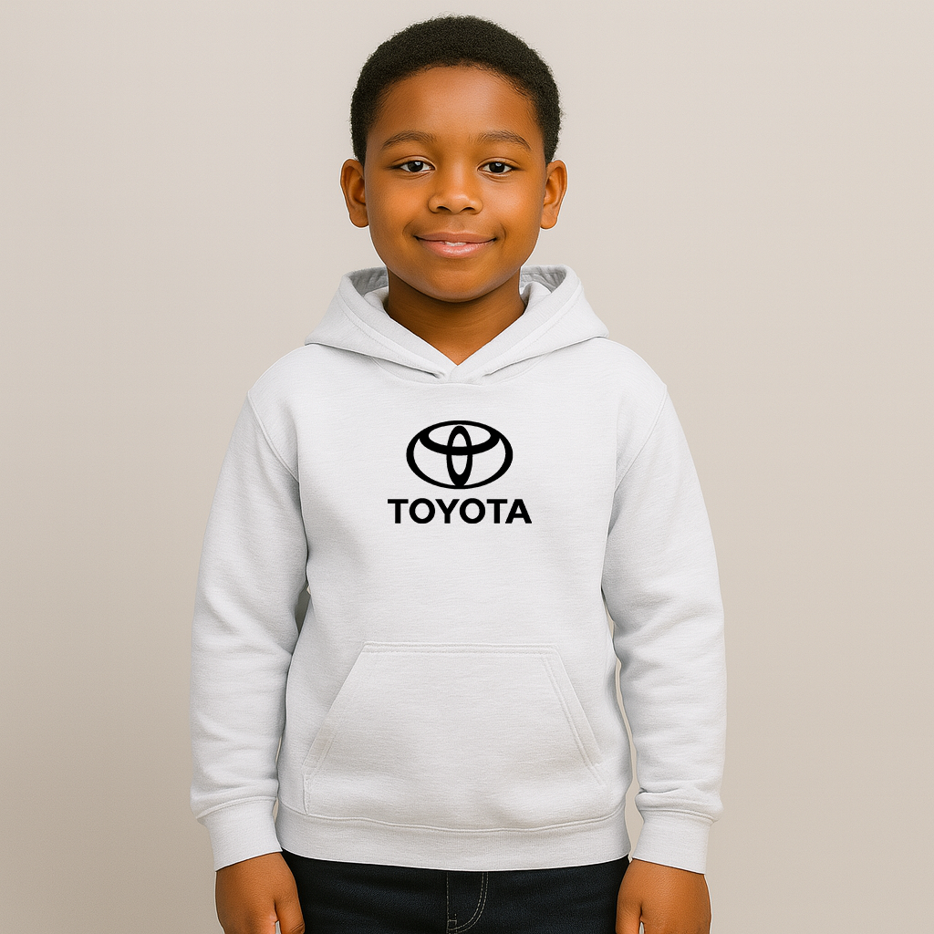 Youth Kids Toyota Car Pullover Hoodie